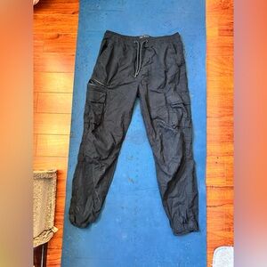 Girl’s Youth Black Cargo Pants